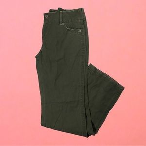NWT Wet Seal size 13 green pants
